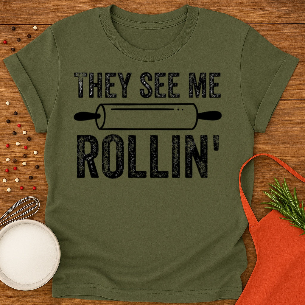 They See Me Rollin' T-shirt