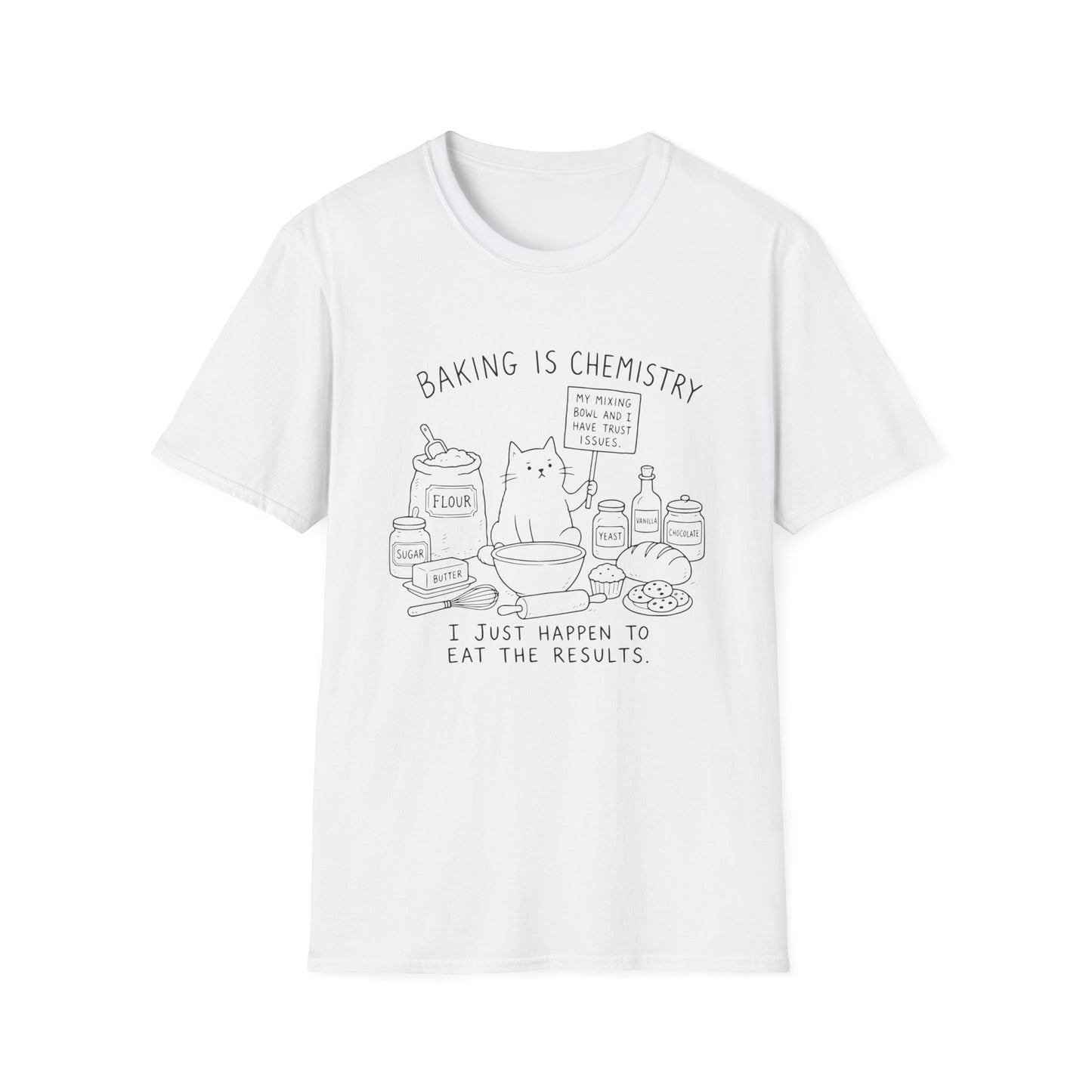 Baking Is Chemistry T-shirt