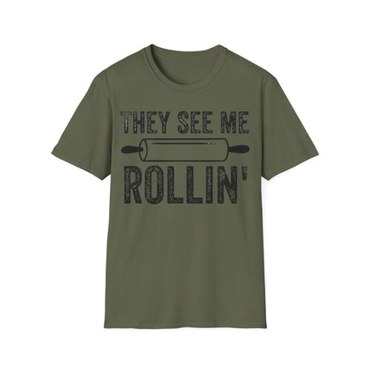 They See Me Rollin' T-shirt