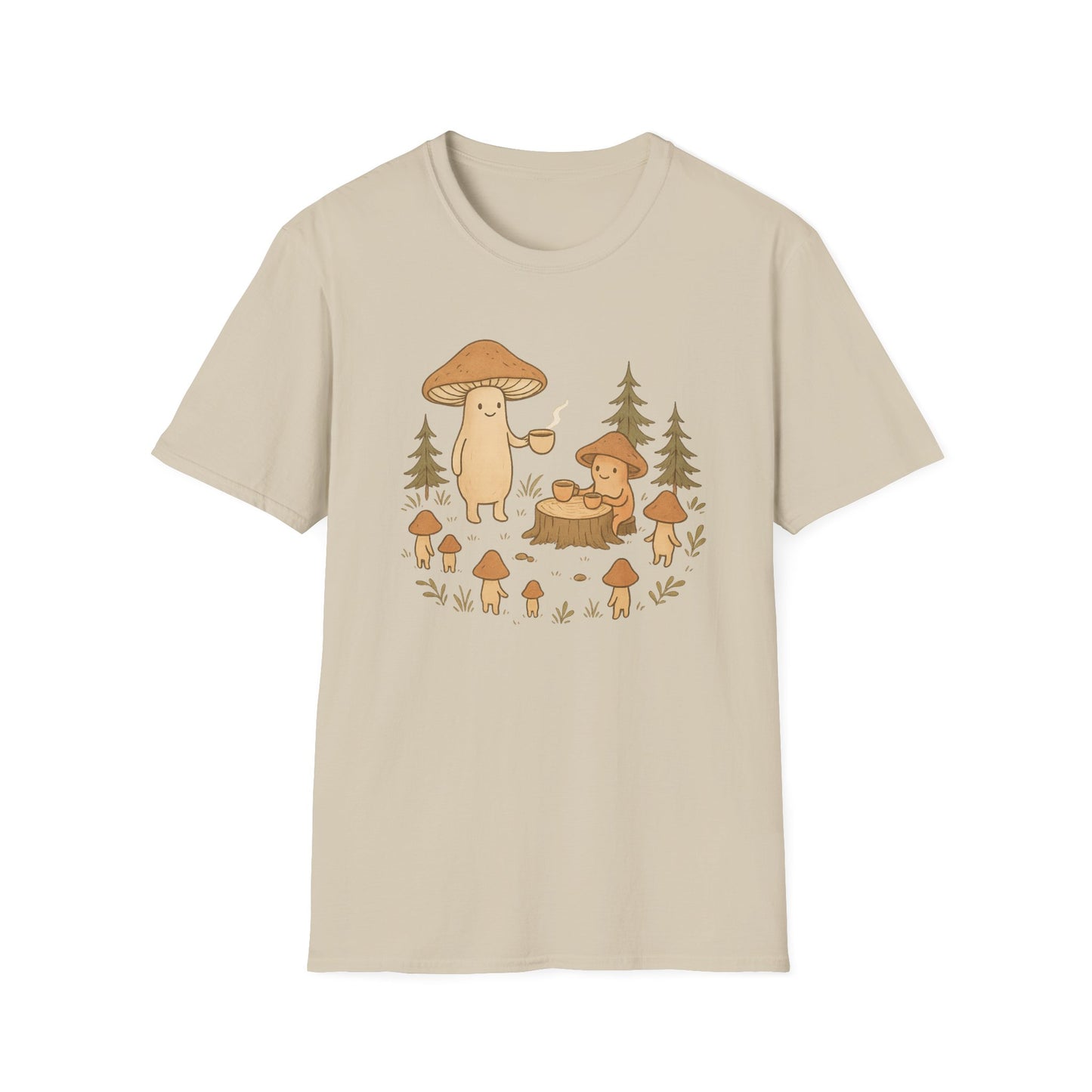 Mushroom Tea Time T-Shirt