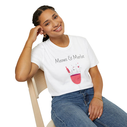 Meows and Merlot T-shirt
