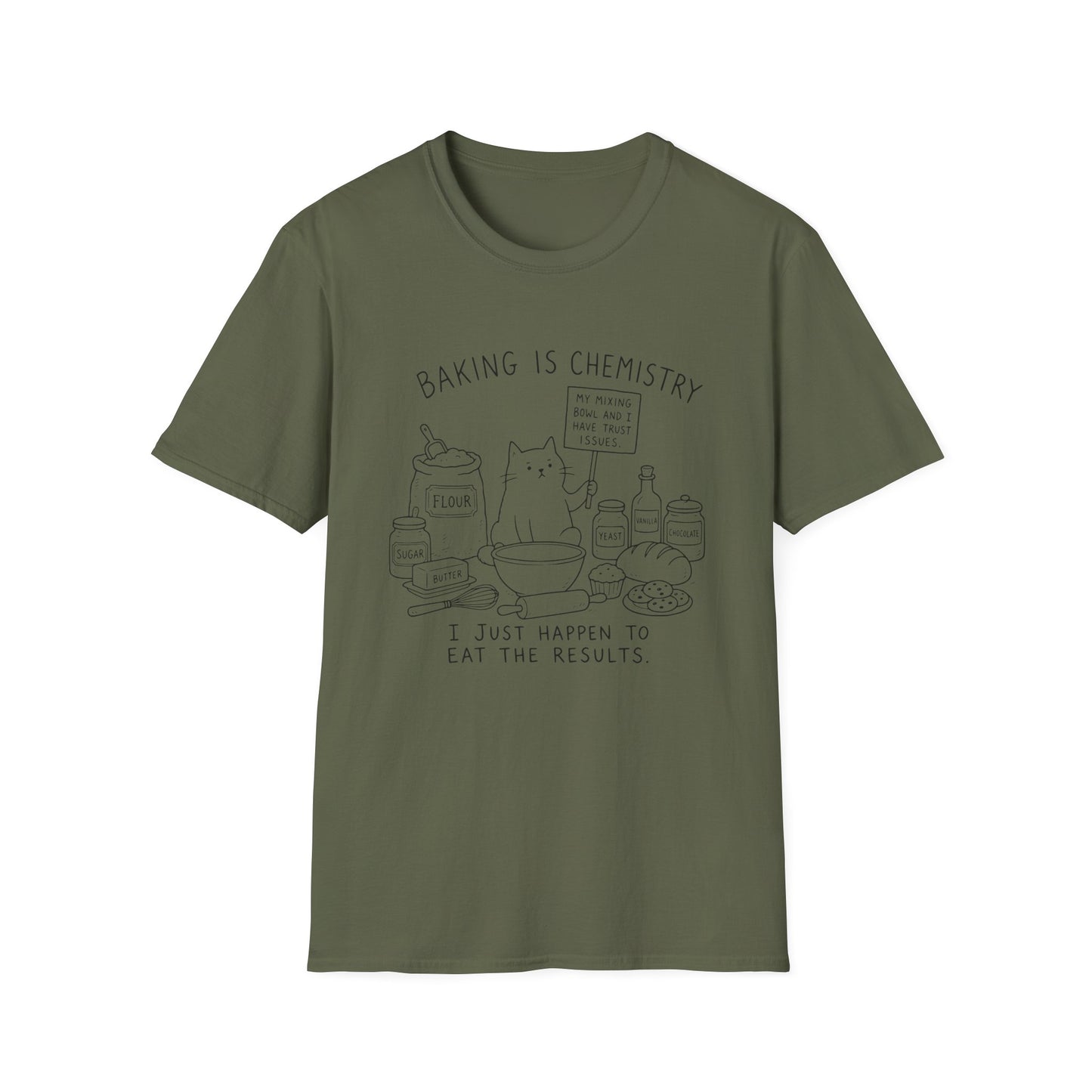 Baking Is Chemistry T-shirt