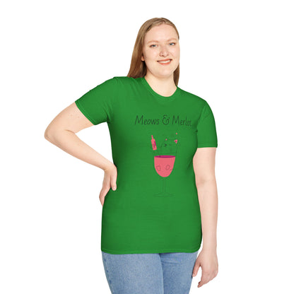 Meows and Merlot T-shirt