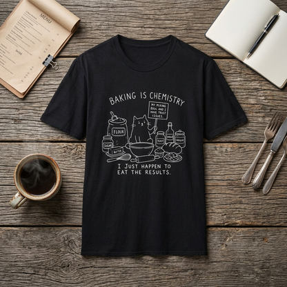 Baking Is Chemistry T-shirt