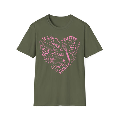 Baking Heart T-shirt