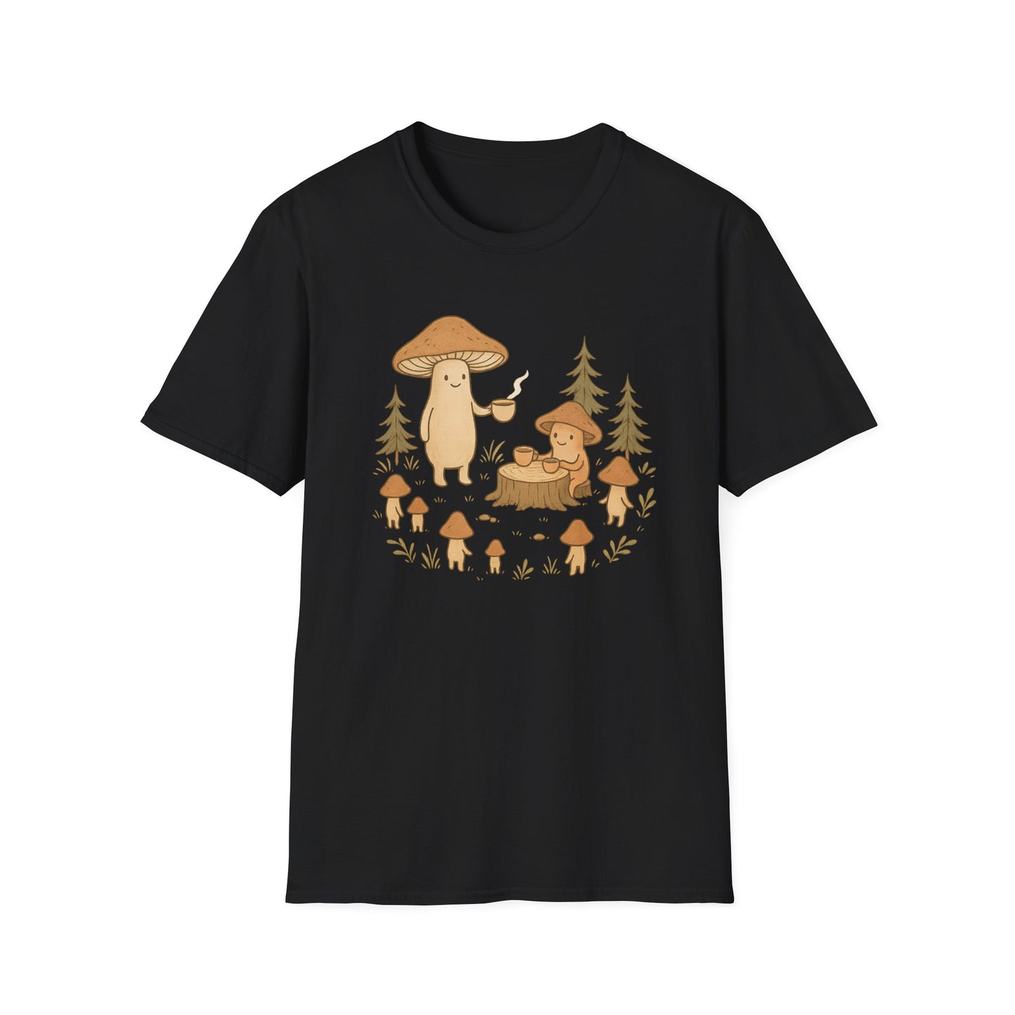 Mushroom Tea Time T-Shirt