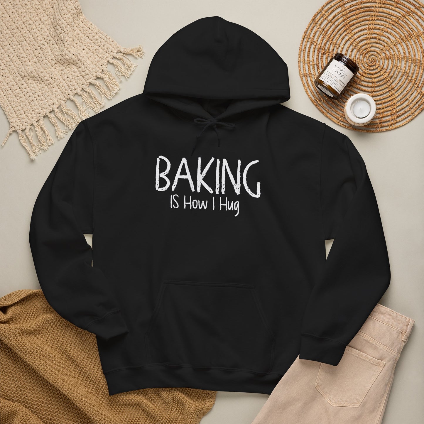 Baking Is How I Hug Hooded Sweatshirt
