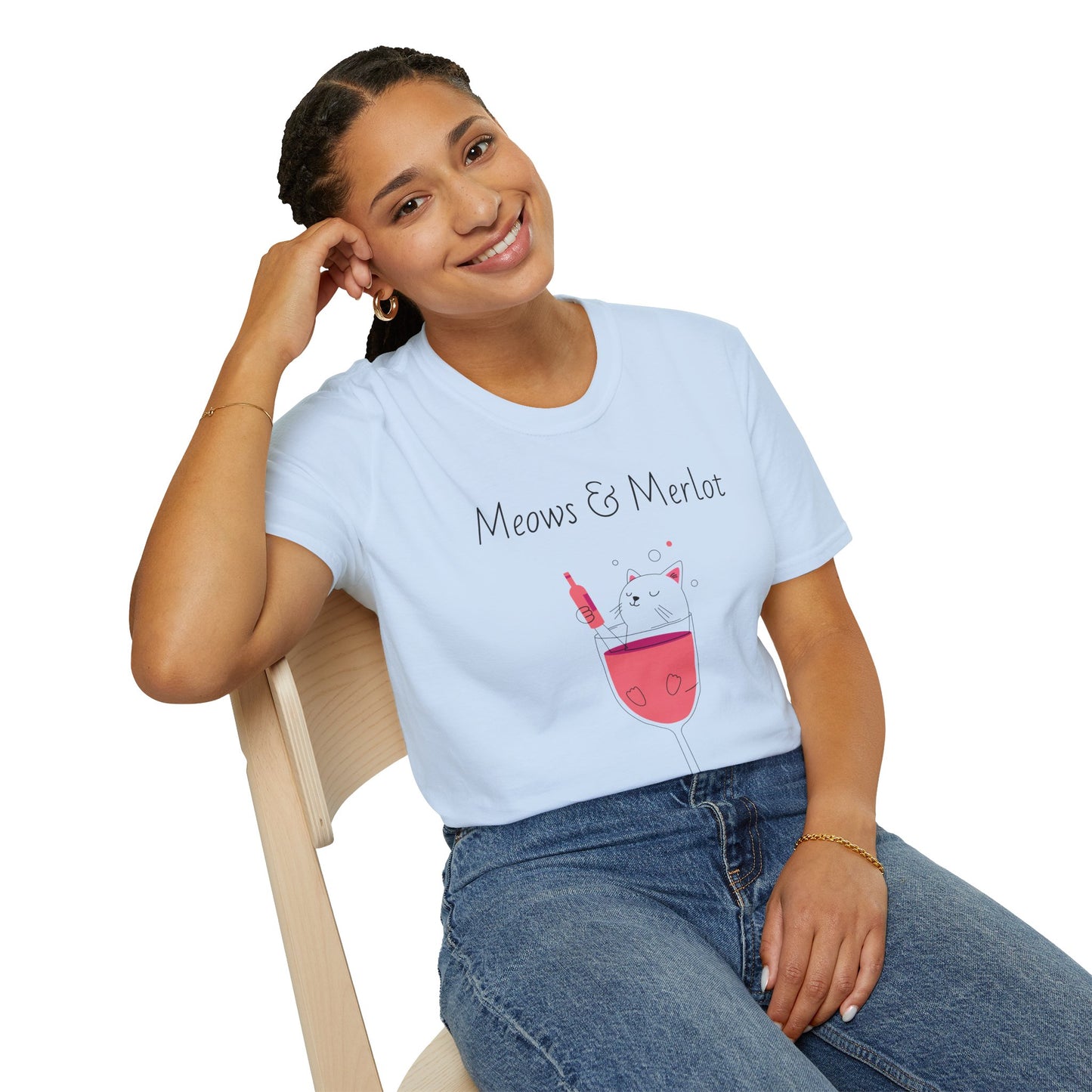 Meows and Merlot T-shirt