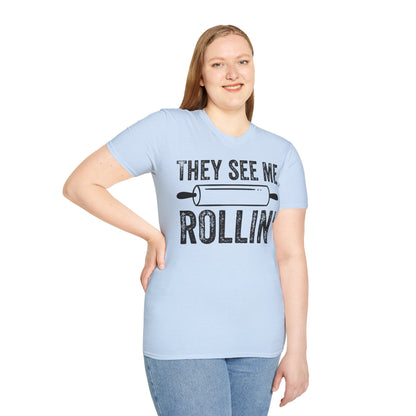 They See Me Rollin' T-shirt