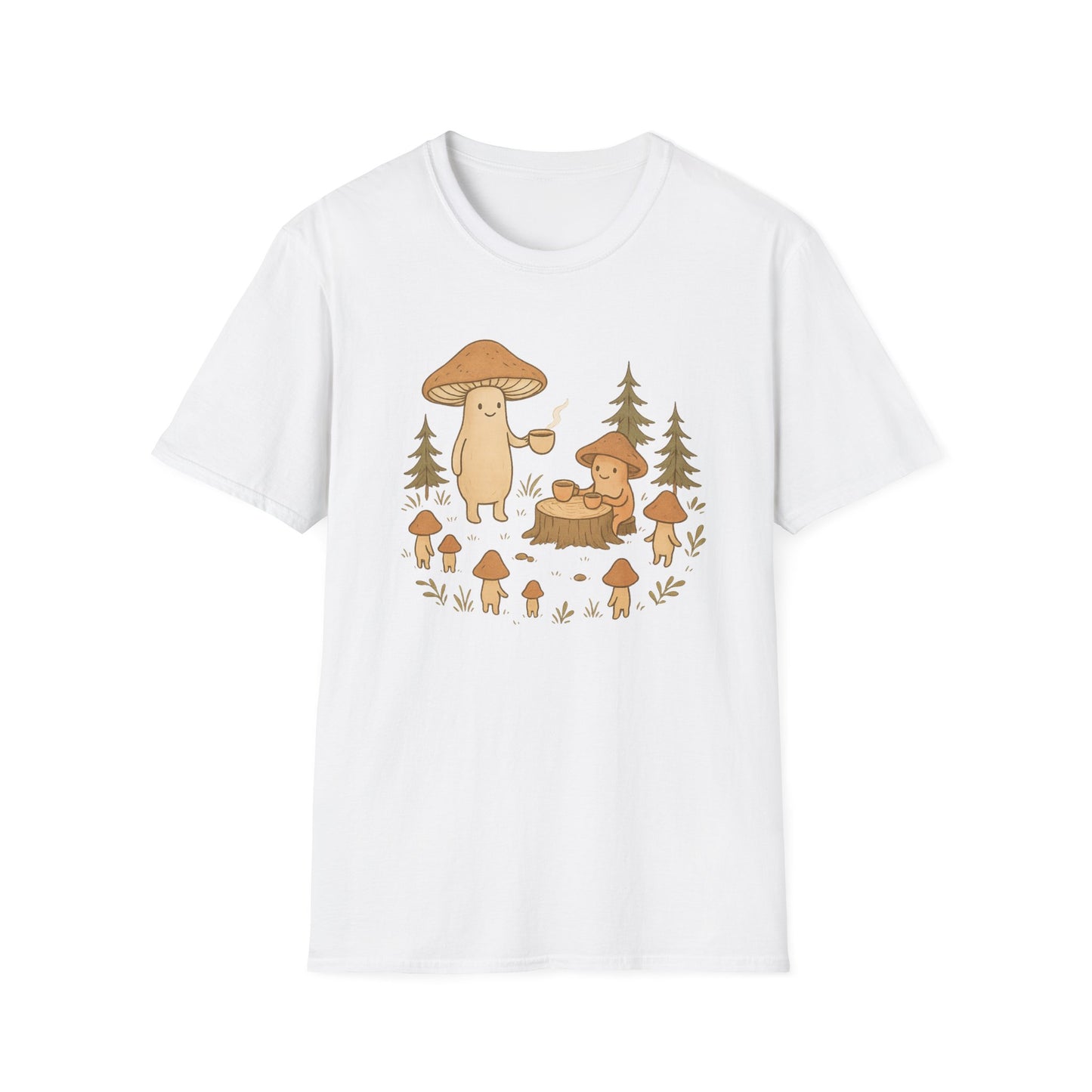 Mushroom Tea Time T-Shirt