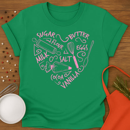 Baking Heart T-shirt