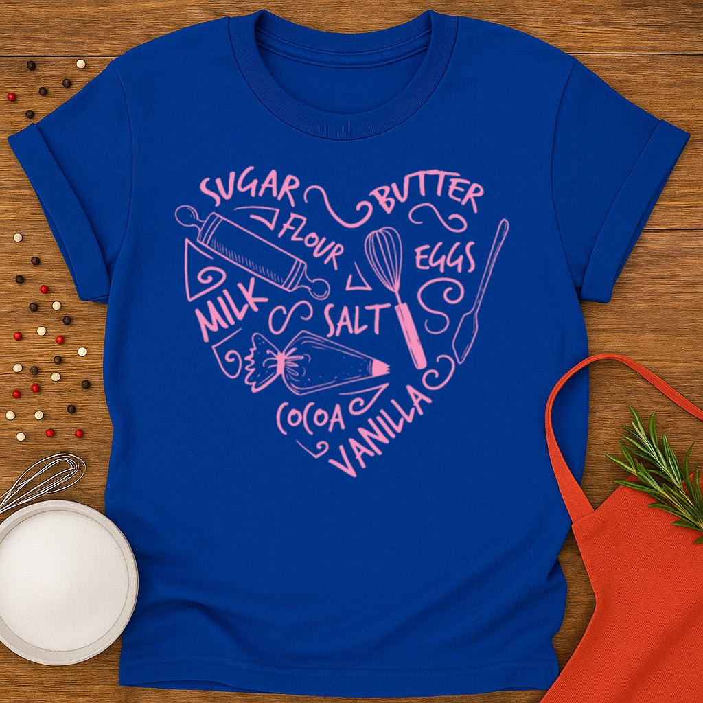 Baking Heart T-shirt