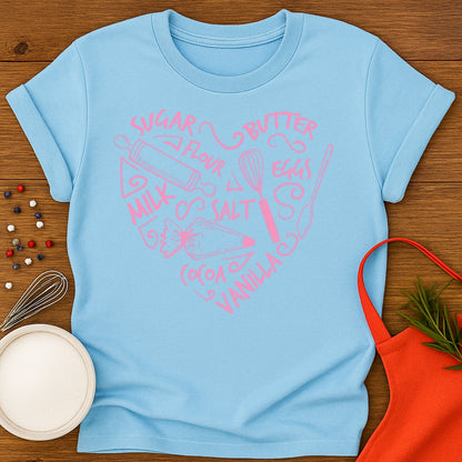 Baking Heart T-shirt