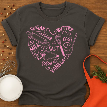 Baking Heart T-shirt