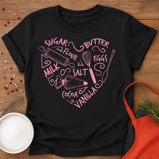 Baking Heart T-shirt
