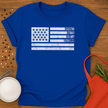Flag - Briskets, Butts, Ribs, and Freedom